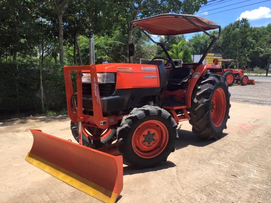 ขายรถไถKubota L4508DI (4WD) พร้อมใบมีดหน้าและโรตารีช้าง รถพร้อมใช้งาน