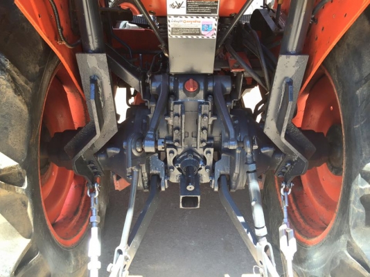 ขายรถไถKubota L4508DI (4WD) พร้อมใบมีดหน้าและโรตารีช้าง รถพร้อมใช้งาน