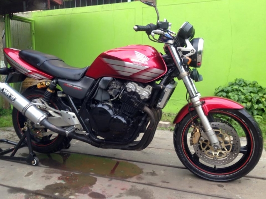 Cb400 tech2 ปี 2002 ทะเบียนโอน 89,000บาท