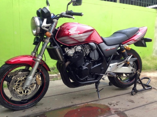 Cb400 tech2 ปี 2002 ทะเบียนโอน 89,000บาท