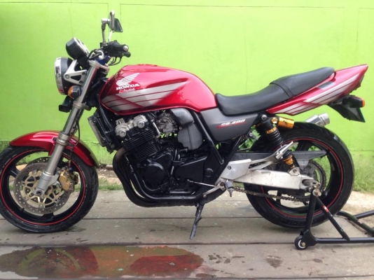 Cb400 tech2 ปี 2002 ทะเบียนโอน 89,000บาท