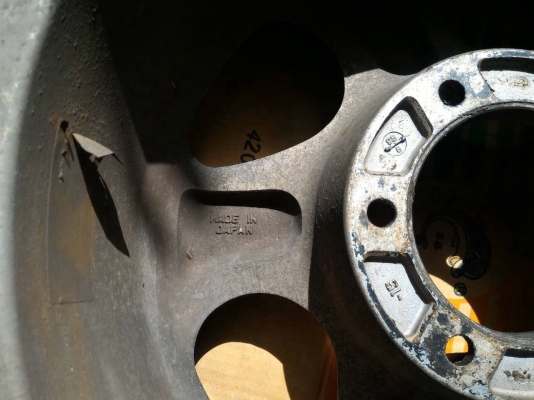 ล้อแท้  Enkei  7 x 16  ET - 15  Japan