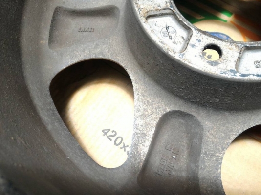 ล้อแท้  Enkei  7 x 16  ET - 15  Japan