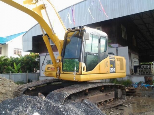Komatsu PC200-7/ แบ็กโฮลมือสอง,ทำงาน 6xxx ชม. สวยเต็ม/ เอกสารเล่ม.ทบ. ทำงานอยู่ดูได้เลย