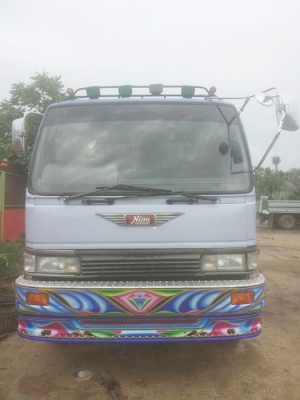 ขายรถบรรทุก 10 ล้อ ติดเครนฮีโน่หัวสิงห์โฮเทคHO7C-T เครื่อง202 แรงม้า เครนทอดาโน 3 ตัน 6 ปลอก 5 ชักท้