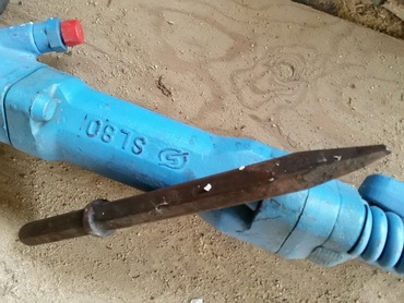 หัวเจาะลม SHINLI SL8O ใหม่ใต้หวัน สำหรับงานหนัก ใช้ดีครับ 38 kg