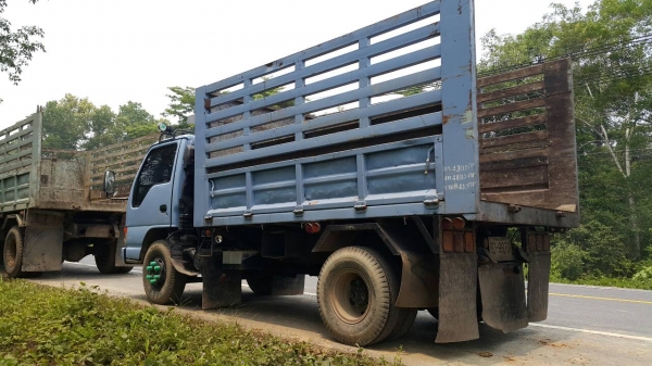 ขายรถบรรทุก 6 ล้อดัมพ์ ISUZU NPR 120 แรงม้า ราคา 450000