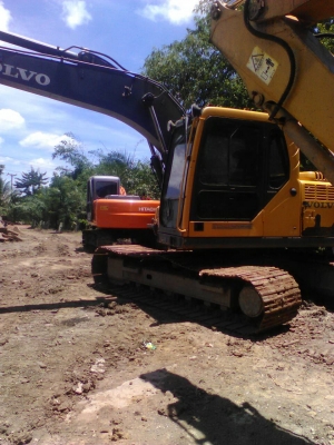 ขายรถแบคโฮ VOLVO EC140BLC เอกสารเล่มทะเบียน ราคา 950000