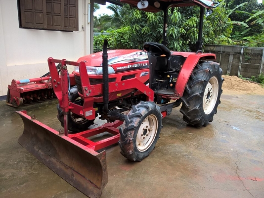 ขายด่วนยันม่าร์ 45 แรง 453LX พร้อมใบดันหน้า+โรตารี่1.8