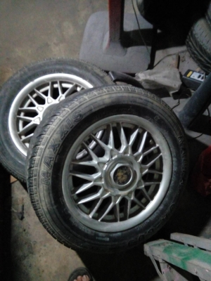 ขายล้อ15 4รู100ET20-40 ขายล้อ15 4รู100ET20-40