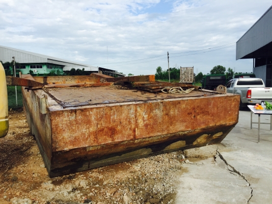 ขาย เรือโป๊ะสำหรับ รถ120 ไม่ผุ สวยๆ