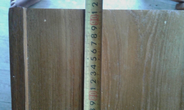 โต๊ะบัญชีงานเก่าไม้สักทอง