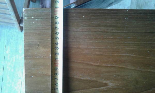 โต๊ะบัญชีงานเก่าไม้สักทอง