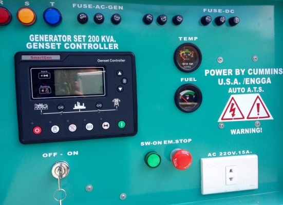 เครื่องปั่นไฟ200kva.cummins USA.รับประกัน18เดือน เครื่องปั่นไฟ200kva.cummins USA.รับประกัน18เดือน