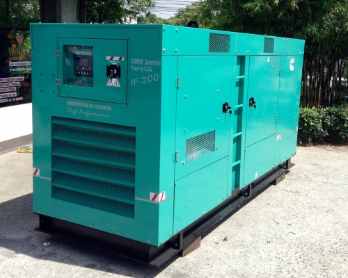 เครื่องปั่นไฟ200kva.cummins USA.รับประกัน18เดือน เครื่องปั่นไฟ200kva.cummins USA.รับประกัน18เดือน