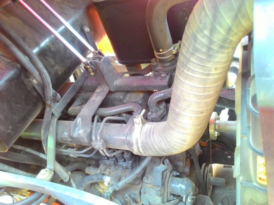 ขายรถไถ KUBOTA L4708 พร้อมดันหน้าคานบน ผานพรวน 6จาน รถปี 54