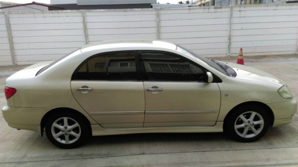 ขาย Toyota Altis 2001 สีทองตัวท๊อป 1.8G