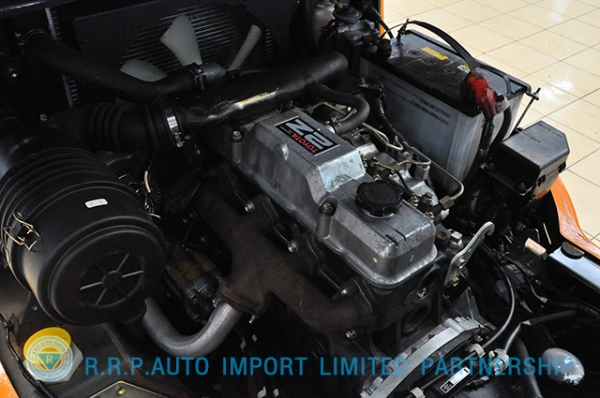 ขายรถโฟล์คลิฟท์มือสอง TOYOTA รุ่น 7FD25 ราคา xxx,xxx บาท นำเข้าจากประเทศญี่ปุ่น 100\% ไม่เคยใช้งานในไทย