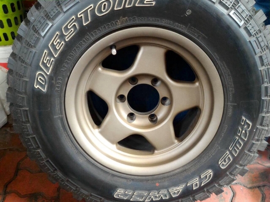 ขายล้อใหม่ลาย  Bradley  พร้อมยางใหม่มีเส้นเดียว