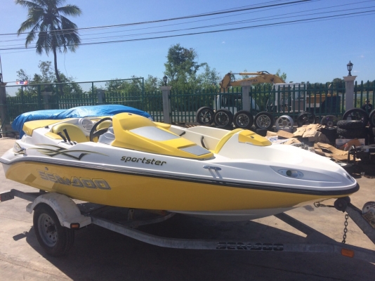 SEADOO เจ็ทโบ้ท Sportster 155 ROTAX 4-Tec 4 stroke ปี 06 นำเข้าจากUSA. ขาย 350,000