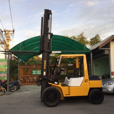รถฟอล์คลิฟท์ TCM 3.5 ตัน เสา 5เมตร ดีเซล พร้อมใช้ครับ