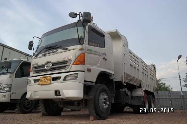 ขาย10ล้อดั้มHINO ซีรีย์500 380แรงม้า/ปี56
