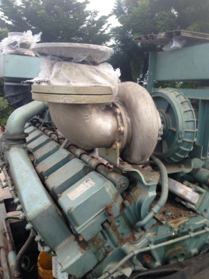 ขายเครื่องปั่นไฟขนาด1250KVA ทำงานไป 539ชั่งโมงเครื่องยนต์ดีเซลCUMMINS KTA 50 TWIN-TURBO สภาพดีมากๆเลยเหมือนของใหม่ครับ