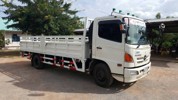 ขายดาวน์ HINO MEGA FC9J ปี 56 กระบะยาว 5.50 เมตร เครื่องเดิม JO5E 145 แรงม้า เกียร์เดิม คัสซีสวยตลอดเส้น ภายในสวย เปลี่ยนสัญญา ส่งต่อได้เลยครับ
