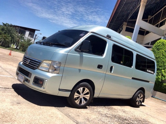 Nissan URVAN หลังคาสูง ปี 2004 2JZ-GE-LPG