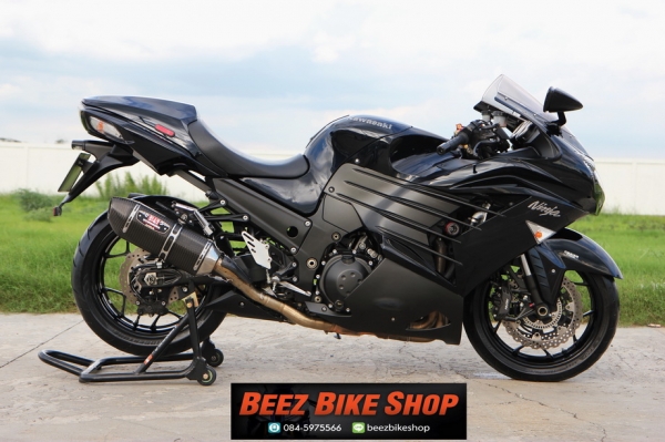 <<ดาวน์ 85,000>>ขาย KAWASAKI NINJA ZX14R ปี2014 ABS รถศูนย์ ทะเบียนแท้ พร้อมโอน