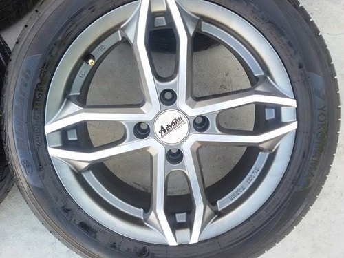 ขายล้อแม็ก ADVAN BLACK RACING ขอบ15 4 รู100พร้อมยาง 4 ล้อ ขายล้อแม็ก ADVAN BLACK RACING ขอบ15 4 รู100พร้อมยาง 4 ล้อ