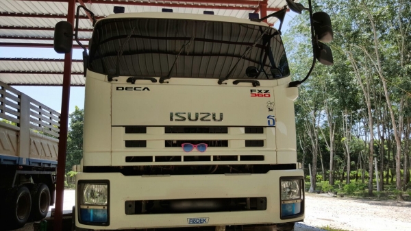 รถอีซูซุ 10 ล้อดั้ม FXZ 360 แรงม้า. ปี 56    สนใจติดต่อ  081 - 6079515