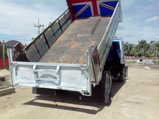 ขายรถบรรทุกหกล้อดั้มอีซูซูร็อคกี้ FRR11LA รถประกอบ เครื่อง 175 แรงม้า