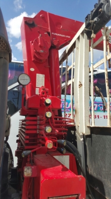 รถอิซูซุ 6 ล้อ ติดเครน FRR 200 แรงม้า  ปี 54.    สนใจติดต่อ  081 - 6079515