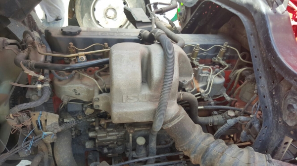 รถอิซูซุ 6 ล้อ ติดเครน FRR 200 แรงม้า  ปี 54.    สนใจติดต่อ  081 - 6079515