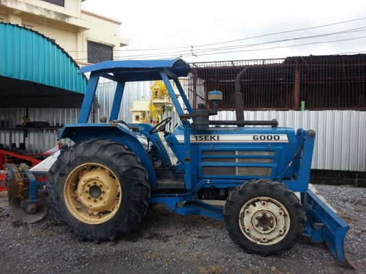 อิเซกิ 60 แรง 2 เพลา ใบมีดดันหน้า ผาน 6 พวงมาลัยเพาเวอร์