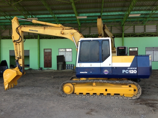 KOMATSU PC120-5 สภาพสวยมากๆ ใช้งานแค่ 4222 ชม.หากต้องการรูปเพิ่มเติมติดต่อได้ครับ สนใจติดต่อโดยตรง 081-4283210