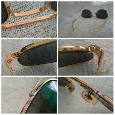 แว่นตานักบินกองทัพอากาศอเมริกัน COMMAND / USA  23K