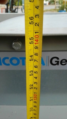 ======== Sold Out!! ======== โบวเวอร์ NICOTRA ตัวใหญ่ ใบพัด 30" สูง 140 cm. 5 HP. 380V. สภาพใหม่คล้ายป้ายแดง!! โทร 089-2499-123 นครปฐม