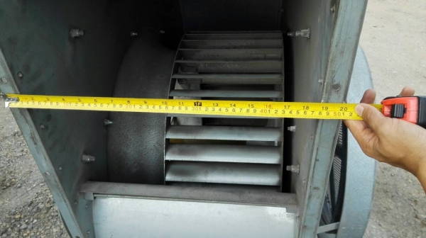 ======== Sold Out!! ======== โบวเวอร์ NICOTRA ตัวใหญ่ ใบพัด 30" สูง 140 cm. 5 HP. 380V. สภาพใหม่คล้ายป้ายแดง!! โทร 089-2499-123 นครปฐม