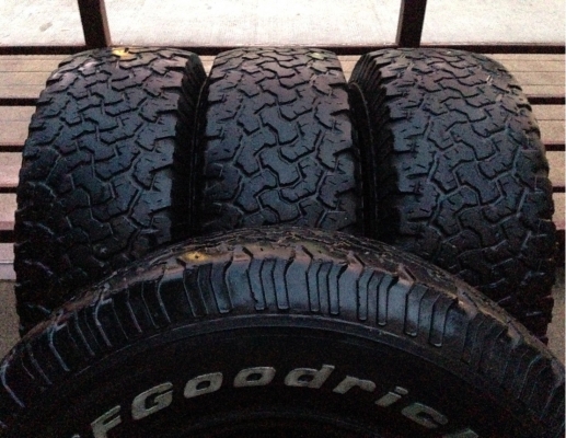 ยาง All BF goodrich 265 75 16 ไม่มีปะ ไม่บวม พร้อมใช้งานราคาไม่แพง