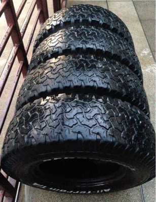 ยาง All BF goodrich 265 75 16 ไม่มีปะ ไม่บวม พร้อมใช้งานราคาไม่แพง