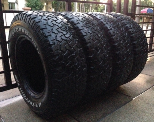 ยาง All BF goodrich 265 75 16 ไม่มีปะ ไม่บวม พร้อมใช้งานราคาไม่แพง