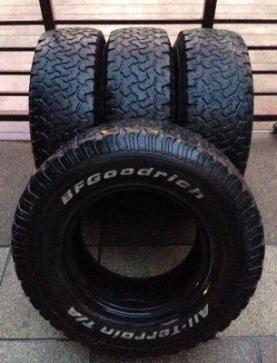 ยาง All BF goodrich 265 75 16 ไม่มีปะ ไม่บวม พร้อมใช้งานราคาไม่แพง