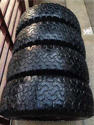 ยาง All BF goodrich 265 75 16 ไม่มีปะ ไม่บวม พร้อมใช้งานราคาไม่แพง