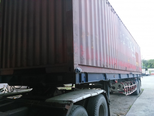 ขาย หางลาก พร้อมตู้  40 ฟุต