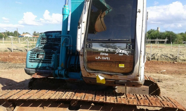 ขายSK120-5รถเก่านอกยังไม่ได้ใช้เมื่องไทยไฟ้าครบอินวอยสวยเดิมเร็วรก