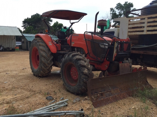 ขายรถไถ KUBOTA M105S เครื่อง 105แรงม้า 3449ชั่วโมง เล่มทะเบียน สนใจโทร 081-970-1072