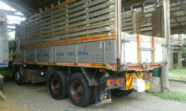 ขายด่วนHINOMEGA260สองเพลาดั้มลูกไม่ดั้ม สภาพพร้อมใช้ราคาไม่แพงจัดจัดแนนท์ได้โทร0843923995