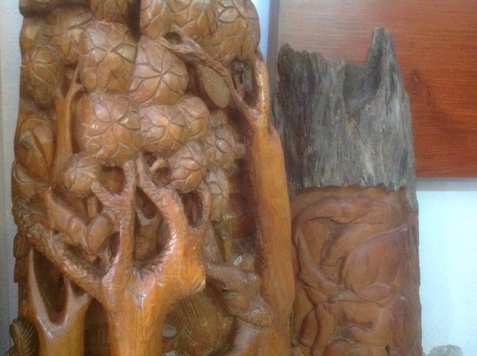 ขายไม้มงคล ไม้สักและไม้ตะคร้ำ(ทางเหนือเรียกไม้หวีด) ขาย 2 ชิ้นคู่กัน